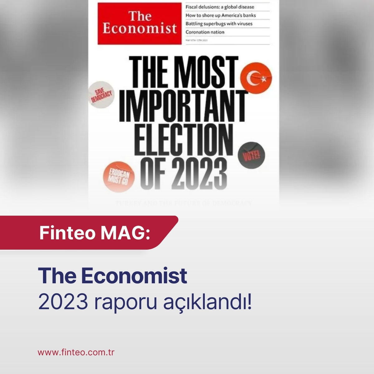 Finteo MAG Ocak 2024 - The Economist 2023 Raporu Açıklandı