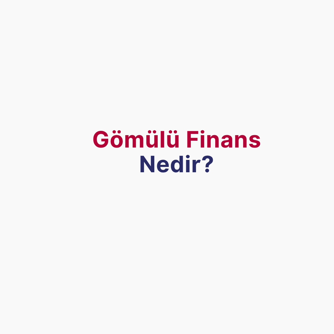 Gömülü Finans Nedir?