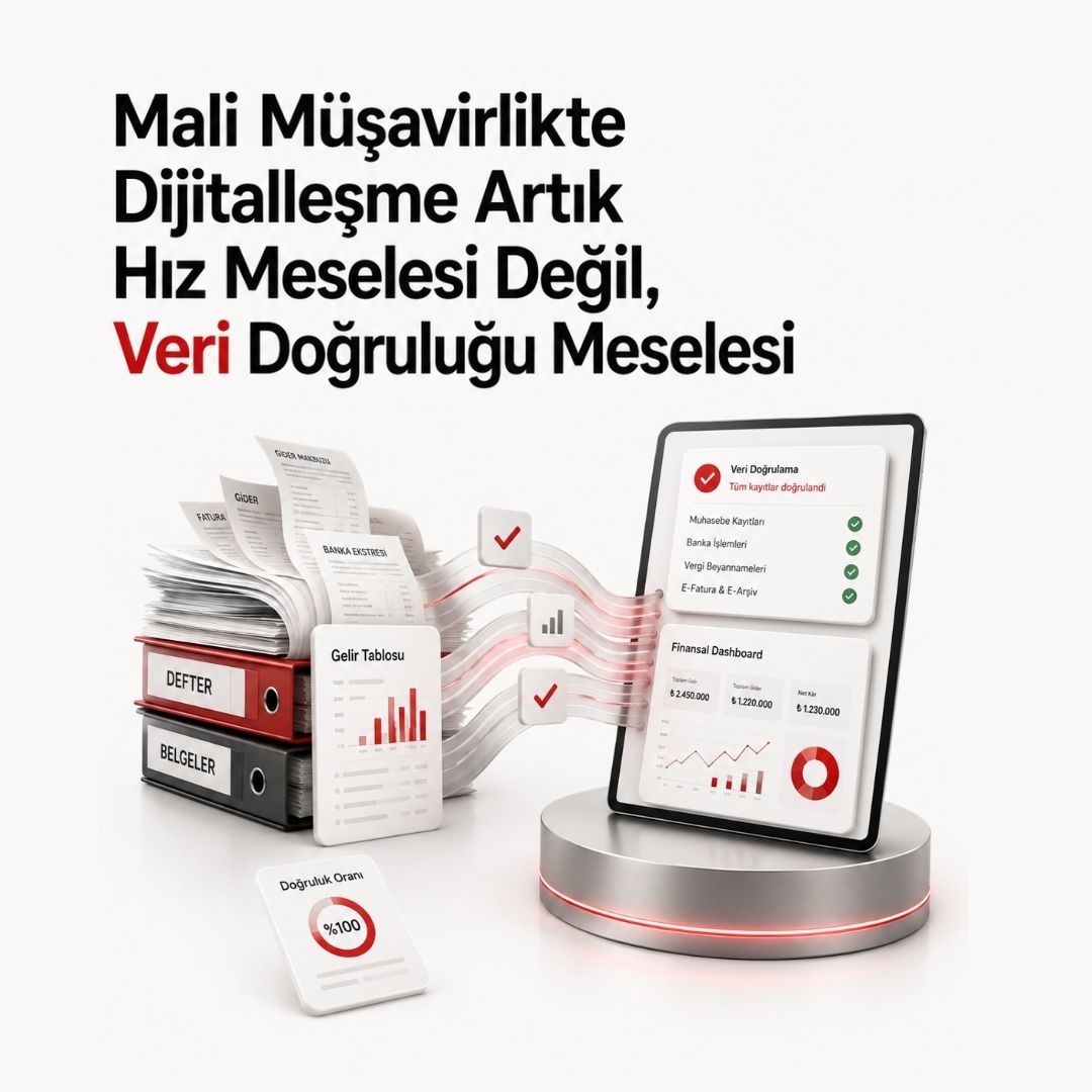 Mali Müşavirlikte Dijitalleşme Artık Hız Meselesi Değil, Veri Doğruluğu Meselesi