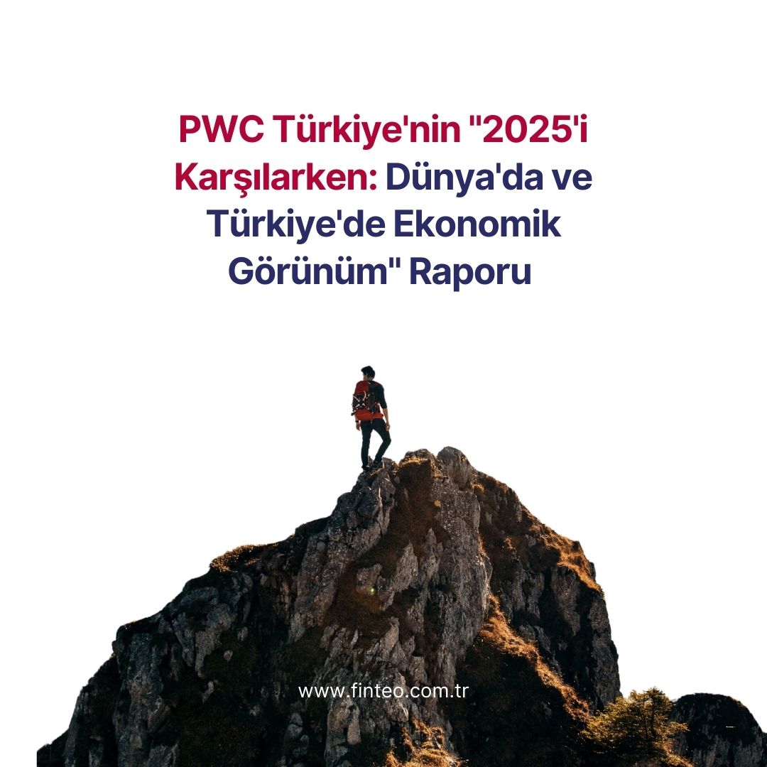 PWC Türkiye'nin "2025'i Karşılarken: Dünya'da ve Türkiye'de Ekonomik Görünüm" Raporu