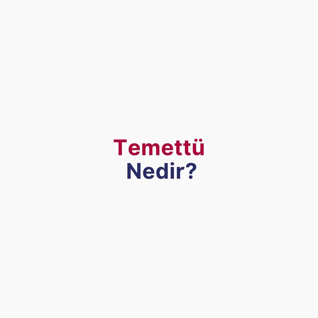 Temettü Nedir? 